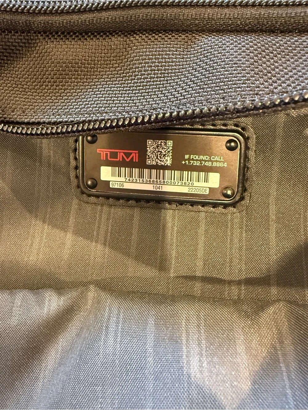 TUMI Alpha Ballistic Nylon Laptop Backpack (worn Once)